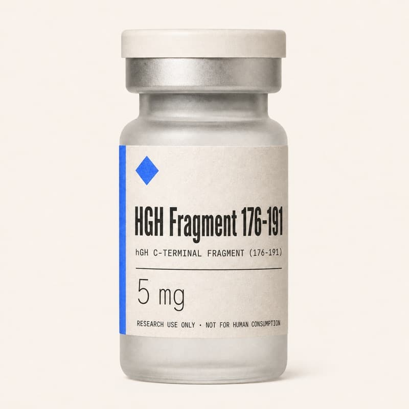 Illustrative label for HGH Fragment 176-191