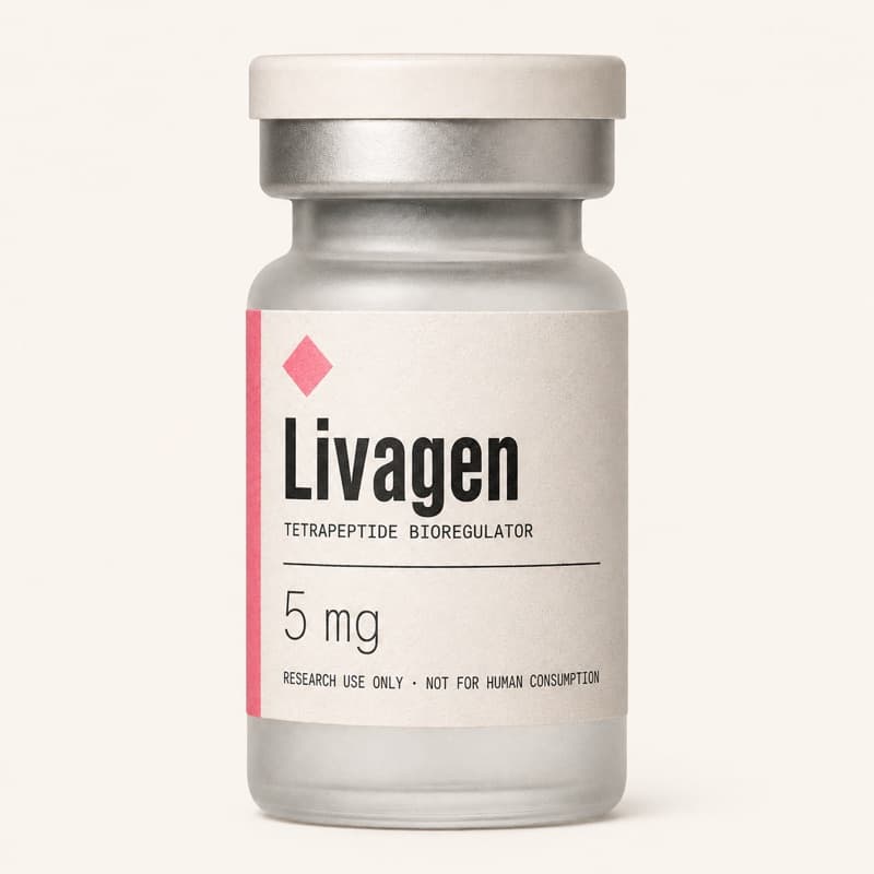 Illustrative label for Livagen