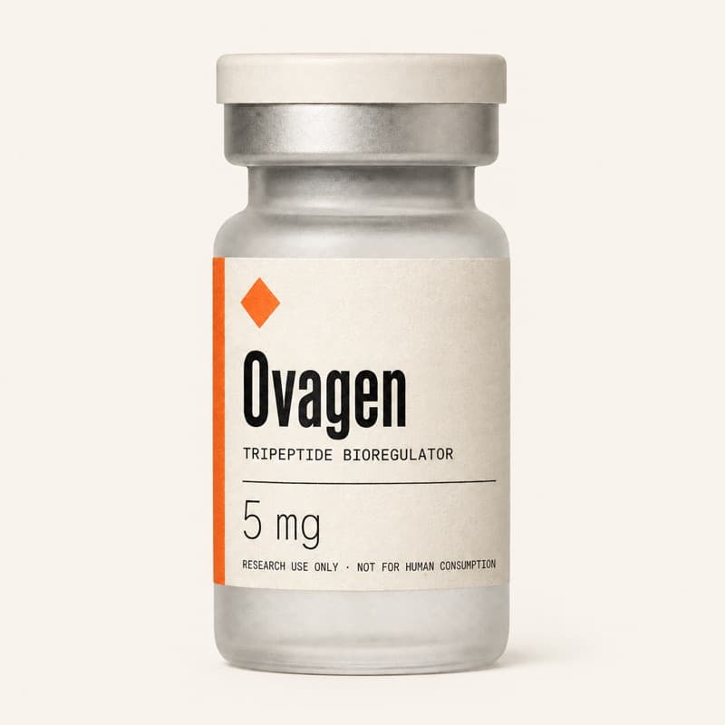 Illustrative label for Ovagen