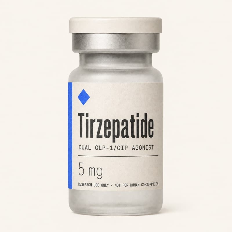 Illustrative label for Tirzepatide